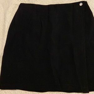 Ilyse Hart Ltd. Crepe Wrap Skirt
